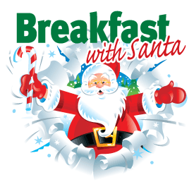 Breakfast with Santa Eat your pancakes with Santa
