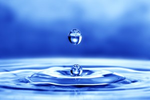 One drop of water A small drop of water